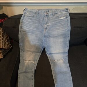 American Eagle Outfitters Light Blue Denim (CLOSING CLOSET)